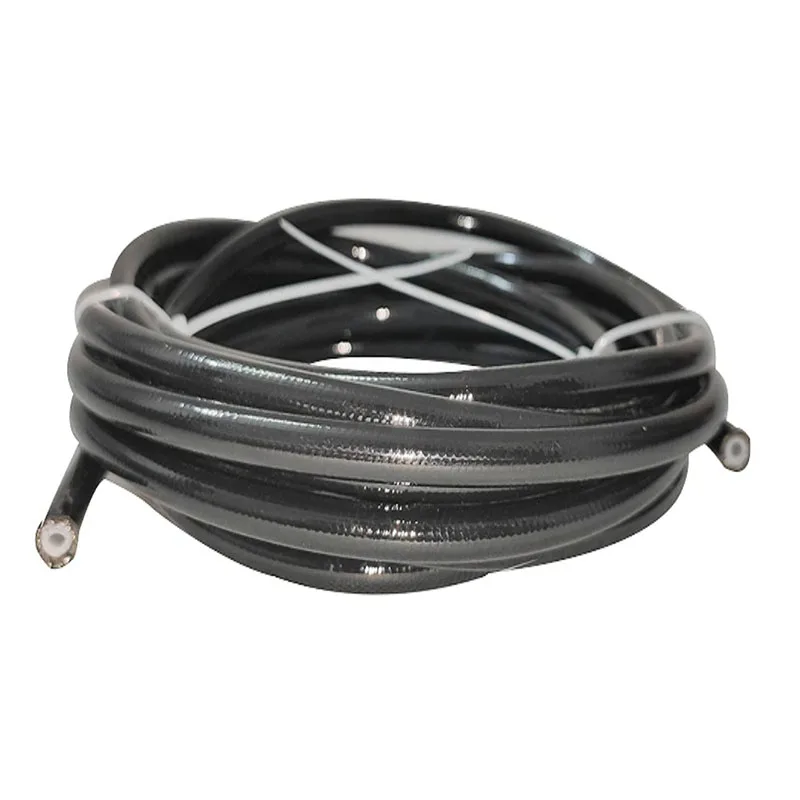 Motorcycle AN3 5m/lot braided Stainless Steel PTFE brake line hose FLUID HYDRAULIC hose PTFE brake line Gas Oil Fuel tube pipe