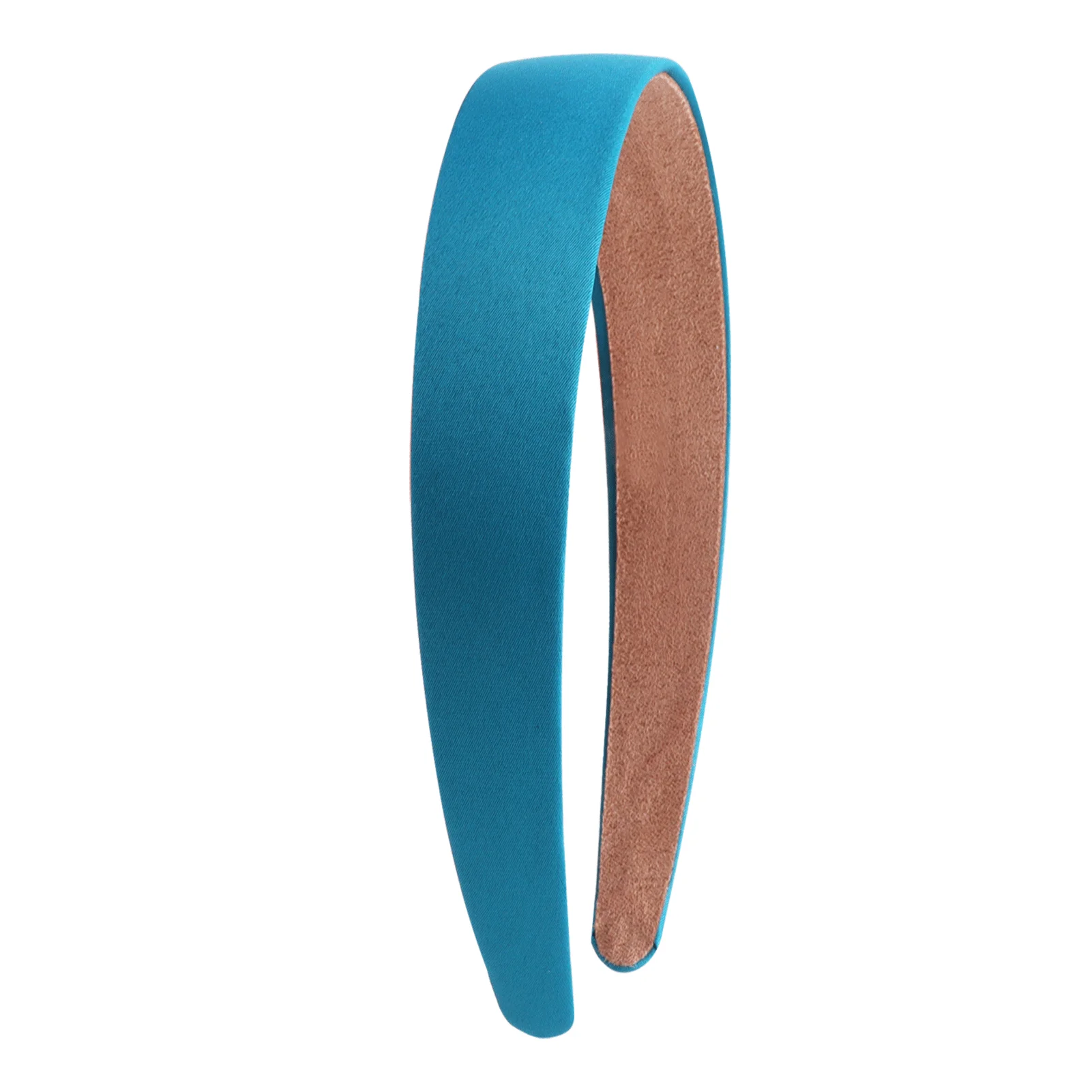 Buntes Satin-Stirnband, 2,5 cm, hartes, rutschfestes Stirnband, DIY-Haarbänder, schlichte Satin-Stirnbänder für Frauen, 21 Farben – Detail 13