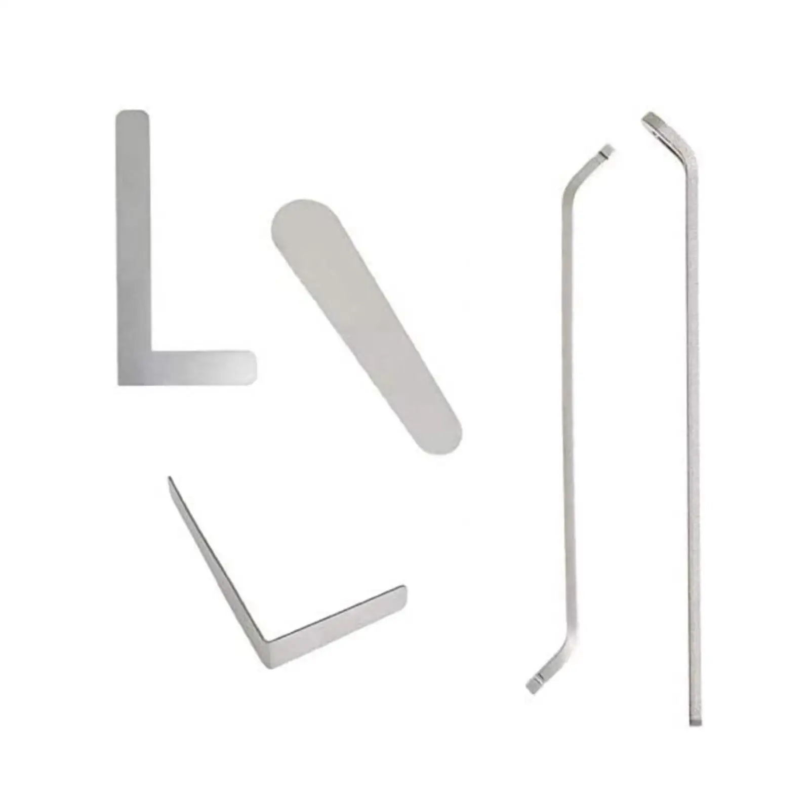 

Набор инструментов для ремонта саксофона из нержавеющей стали, многофункциональный комплект для обслуживания кларнета, флейты, гобоя, запчасти для духовых инструментов