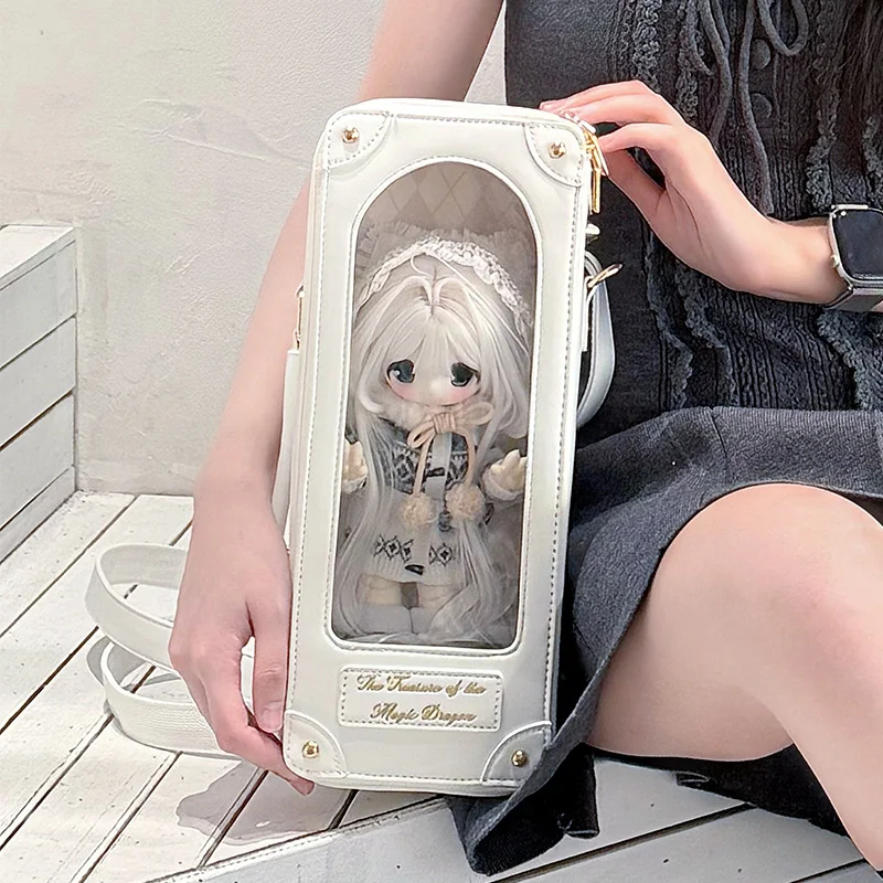 الأصلي اليابان نمط 6 نقاط BJD دمية طفل حقيبة الطلاب لطيف دمية حقيبة تجميع المحمولة Crossbody الكتف Bjd حقائب كتف