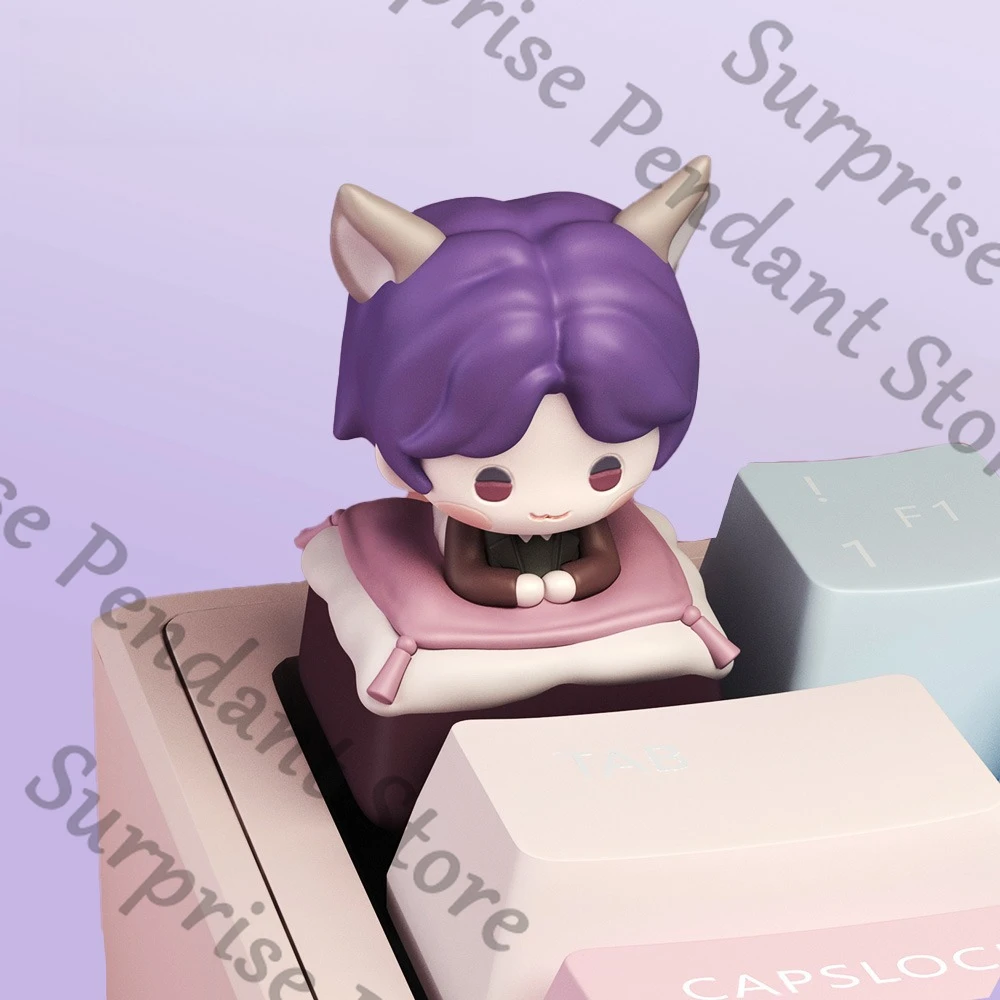 Love and deepspace Sylus Rafayel Zayne Xavier colleagues ambitus Cat cat Q version cute keycap Birthday gift