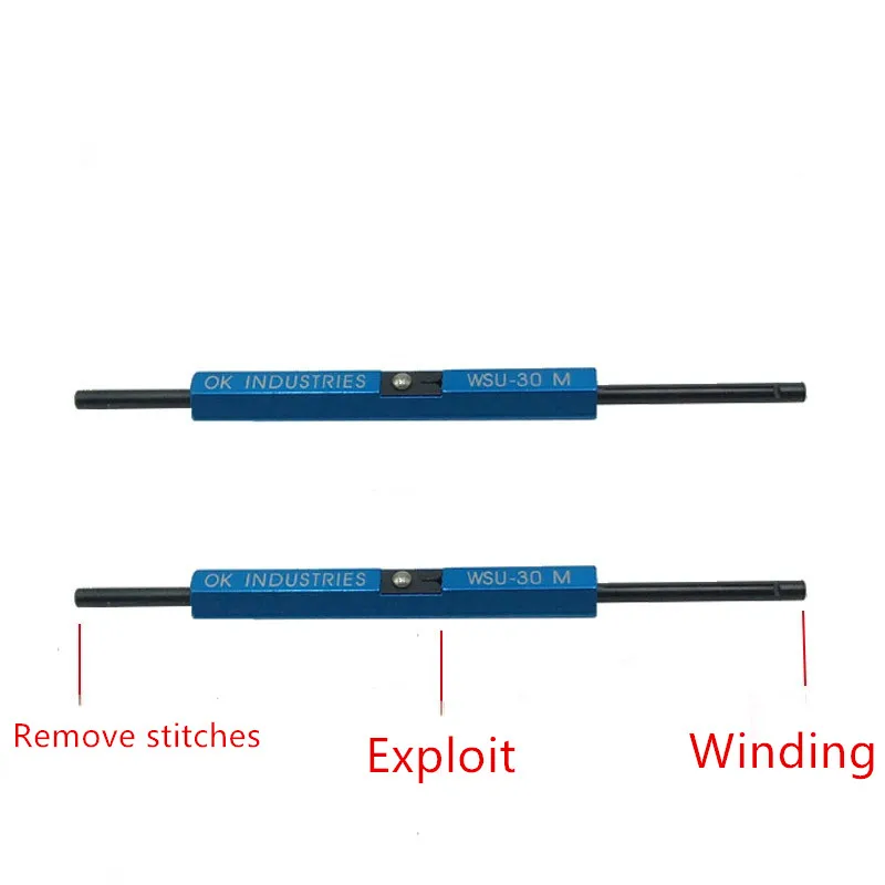 Imagem -06 - Caneta de Enrolamento de Arame Wsu30m ok Marca Manual de Sonda Fio Enrolando Haste para Awg 30 Fio Original Acessórios de Fixação Ferramentas