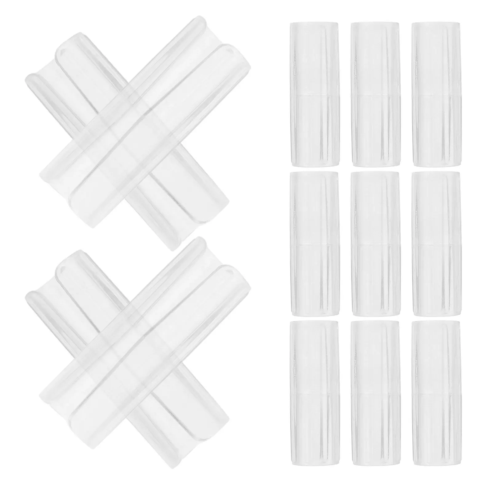 24Pcs Sheet Fixator Clips Non-Slip Transparent Bed Sheet Holders for Fitted Sheets Quilts Sofa Mats Cooling Pads Home Use