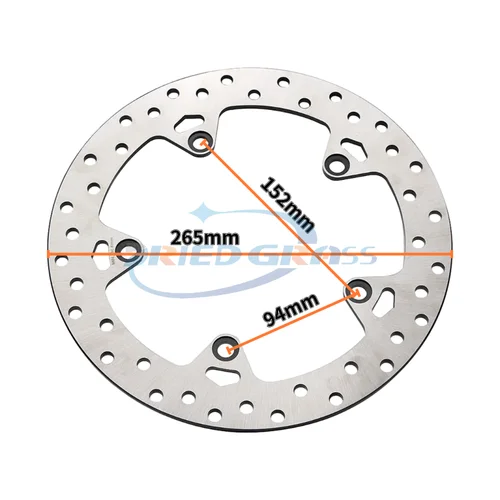 Imagen 2 del producto Discos de freno traseros para motocicleta, discos de freno para BMW R 1200 GS Adventure 2007-2013