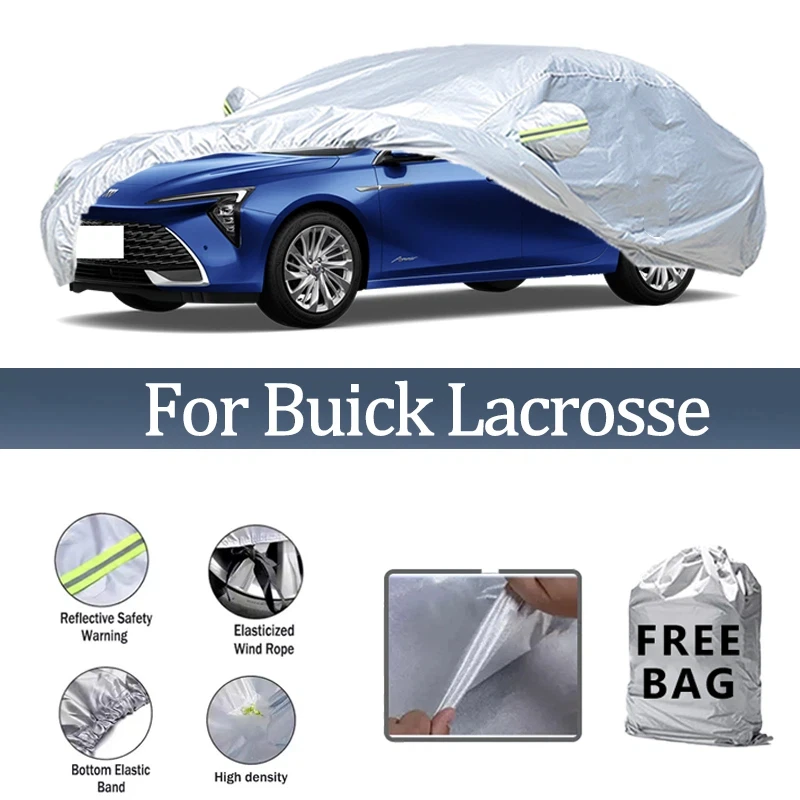 

For Buick Lacrosse Car Cover Outdoor Protection Covers Snow Sunshade Waterproof Dustproof Exterior UV Car Accessories
