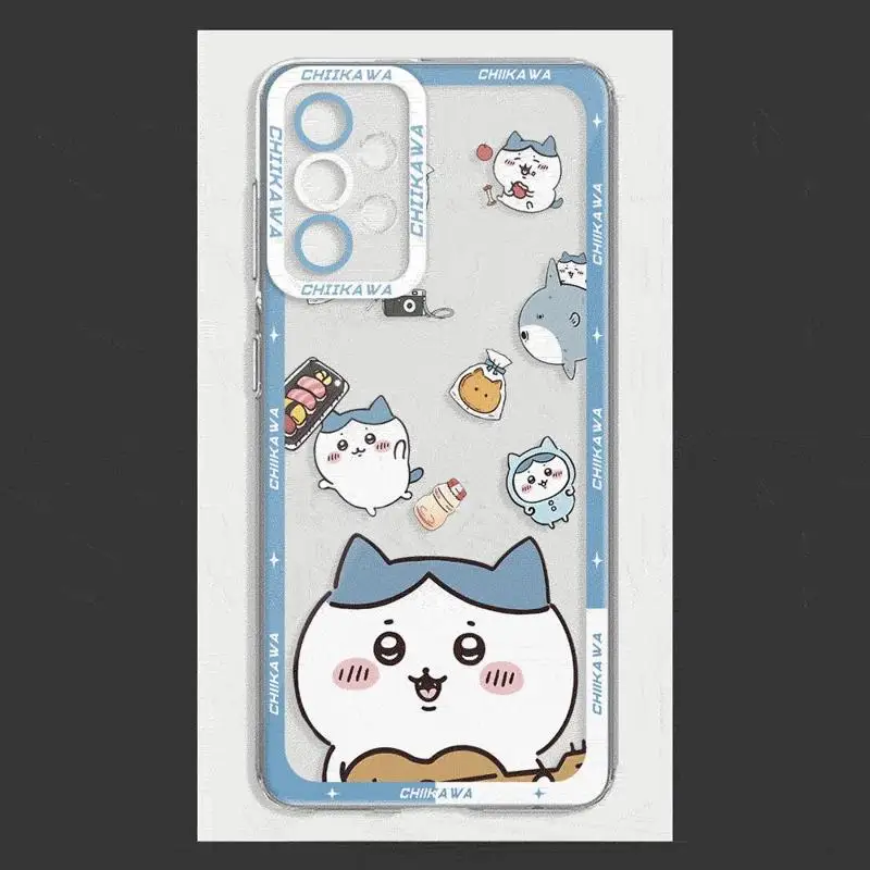 Japan Comics Cute Chiikawas Case for Samsung Galaxy A35 A55A53 A54 A73 A34 A33 A25 A24 A13 A14 A15 5G Transparent Soft - náhled 6