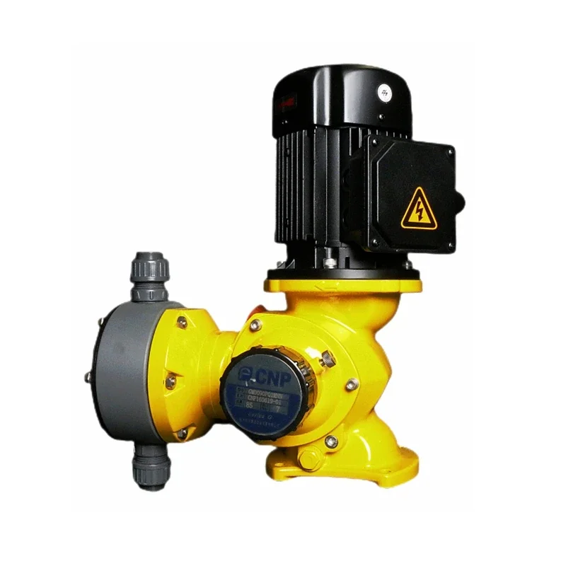 

PVC fluid end diaphra metering pump with flow rate of 25 L/h of single-phase-50Hz-220V motor