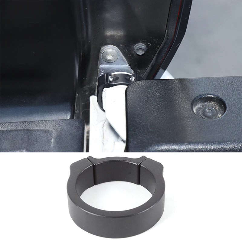 

For Toyota Tundra 2022-2026+ Aluminum alloy black car tailgate anti-theft ring car modification protection accessories