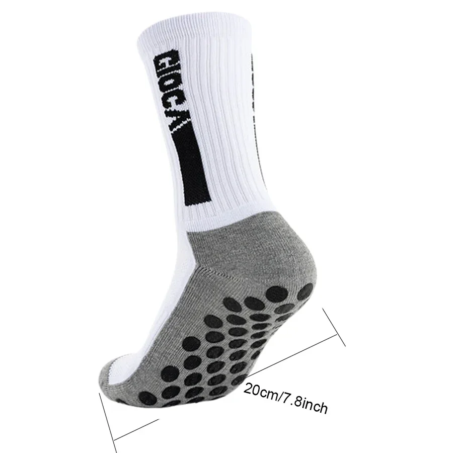 1/5/8/10 Pairs Men Women Anti Slip Grip Sports Towel Bottom Breathable Shockproof Skateboard Running Professional Athletic Socks view 6