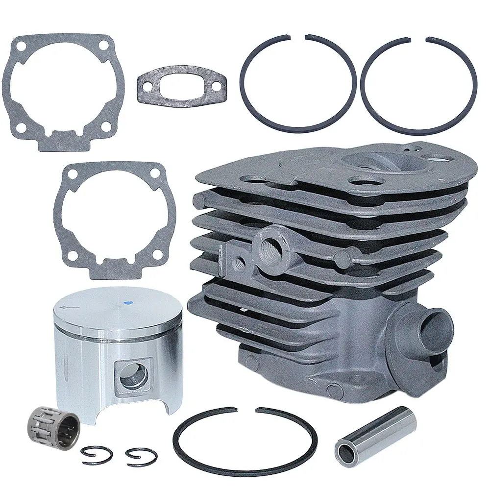 Nikasil Plated Cylinder Piston Bearing Kit For Husqvarna 51 55 For Rancher (46mm) Gardening Tools And Equipment