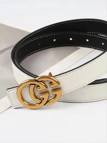 2025 Reversible Cowhide Use Belt Women's Embellishment Ins Fashion Jeans Wild Student Trend Luxury Design High Quality Brand