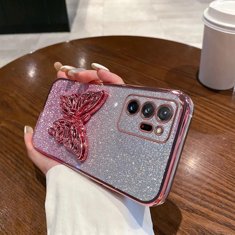 Чехол для телефона Note10 Note20 с изображением бабочки для Samsung Galaxy Note 10 20 Plus Ultra