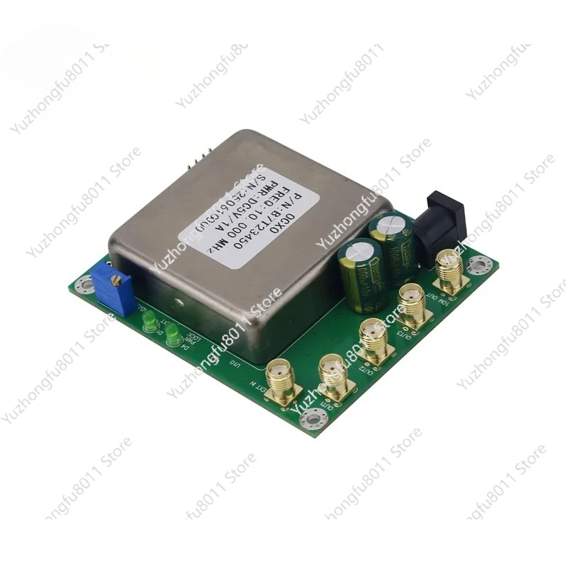 

OCXO-ADJ-B 3-канальная регулируемая плата OCXO, стабильный и высокоточный кристаллический осциллятор 51x51 с разъемом SMA