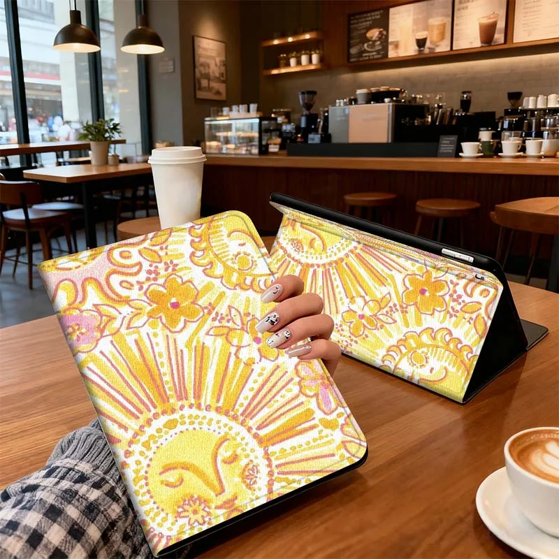 

Sun Art Illustration Pattern For Xiaomi Mi Redmi Poco Pad 2 4 5 7S 6S 6 7 8 Max Plus Ultra SE Pro K 2025 Tablet Case