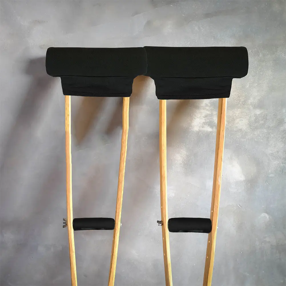 

1Set Premium Crutch Pads for Underarm and Handle Cushioned Grips Reduce Friction Pain Relief Elderly Mobility Aid