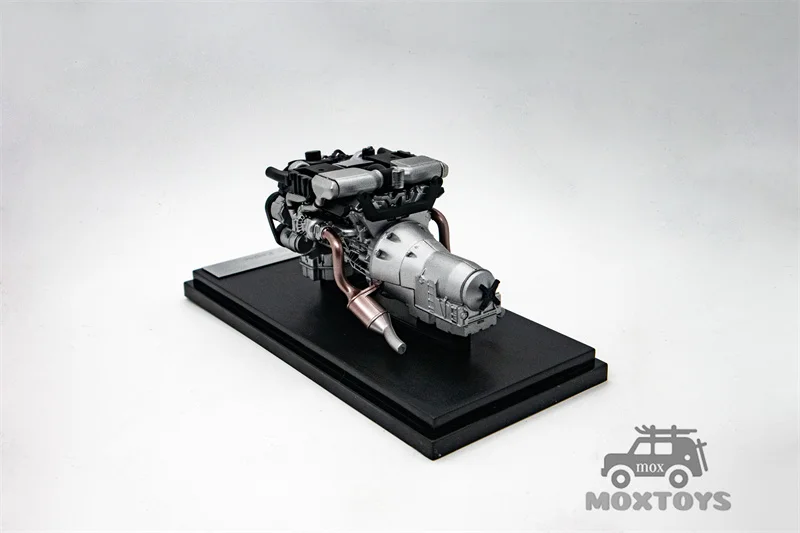 MOTORHELIX MH 1:18 AE86 Motor 4A-GE / W221 M275 V12 Modelos de coleção de plásticos ABS