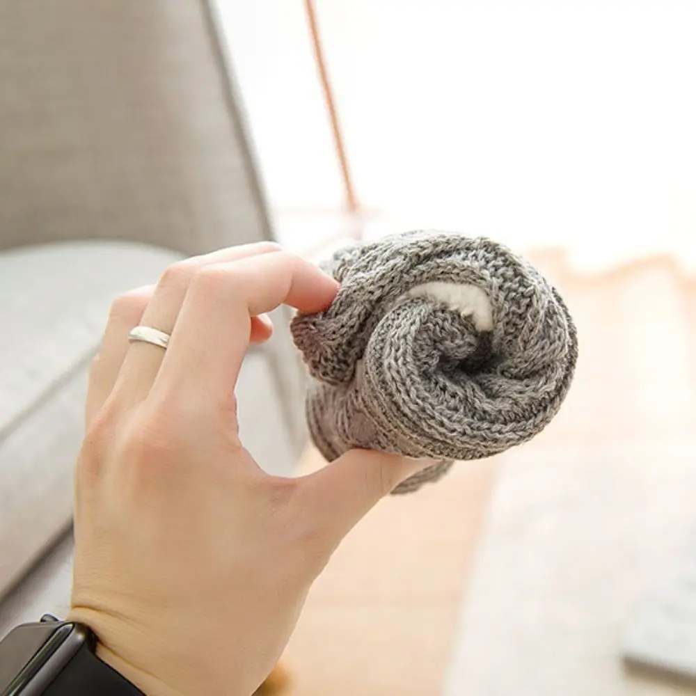 لينة محبوك المرجان جوارب صوف المضادة للانزلاق الدافئة النوم الجوارب الجوارب النساء الرجال الشتاء جوارب يمكن السير بها على الأرض النساء