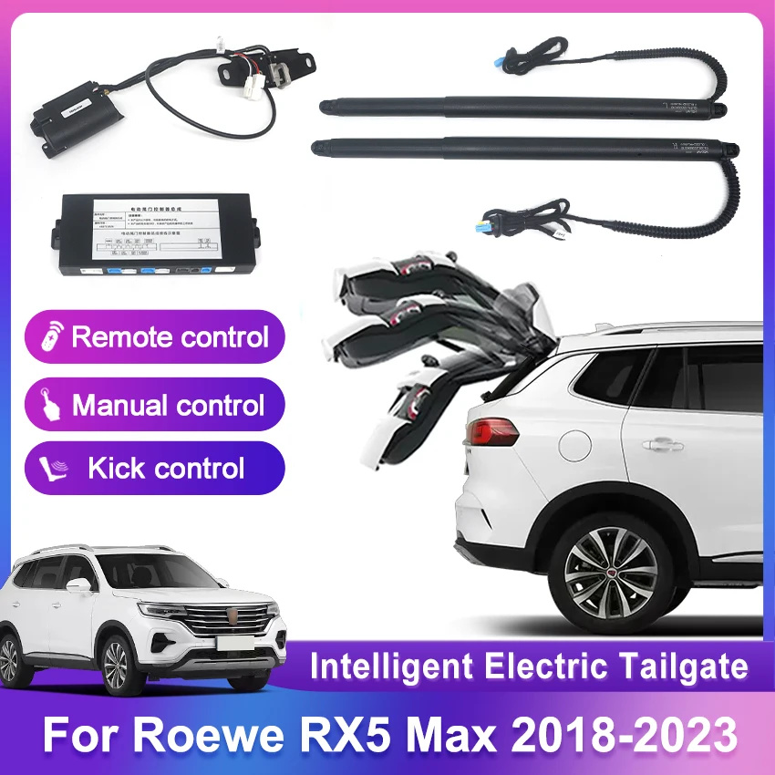 

Car Electric Tailgate Auto Lift Car Electric Trunk Drive Door Close Kick Sensor Rear Door Power Kit For Roewe RX5 Max 2018-2023