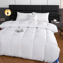 hotel style Comforter Queen KingLightweight fluffy comfortable and breathable soft winter quilt very warm 220x240 Quilts blanket