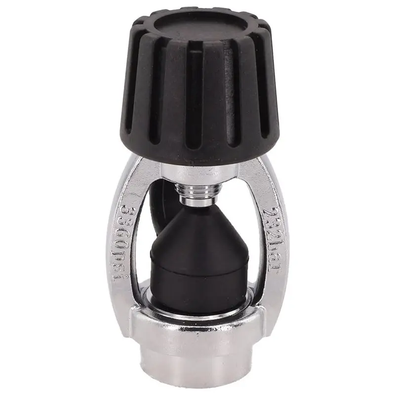 ABNL For Underwater Diving Equipment Converter Tool For Scuba Diving DIN To Yoke Adapter With Dust Cap For First Stage Regulator