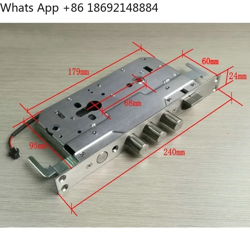 Telecom Mobile Base Station Electronic Lock Body Secondary Bank Door/ Office Door Anti-theft Door Electric Control Lock Body