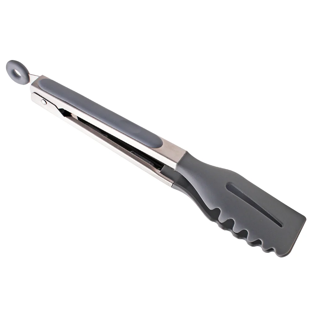 

Barbecue Tong Stainless Steel Handle Silicone Cooking Tong Kitchen Grill Serving Tong cooking tongs barbecue tongs