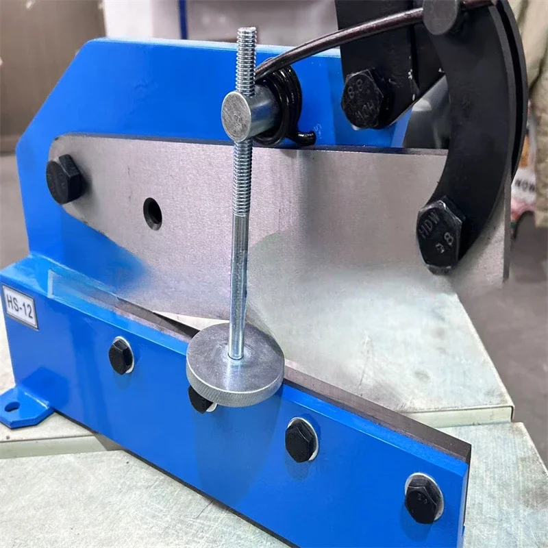 Small manual shearing machine HS-12 can cut stainless steel, iron sheet iron sheet