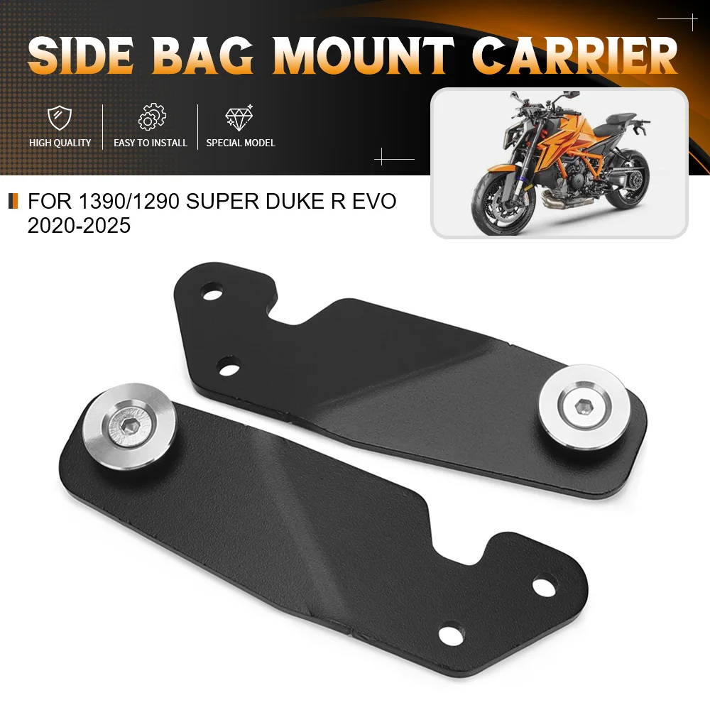 For 1390/1290 Super Duke R EVO 2020-2023 2024 2025 1390 Super Duke R 1290 SuperDuke R New Motorcycle Side Bag Mount Carrier 2024