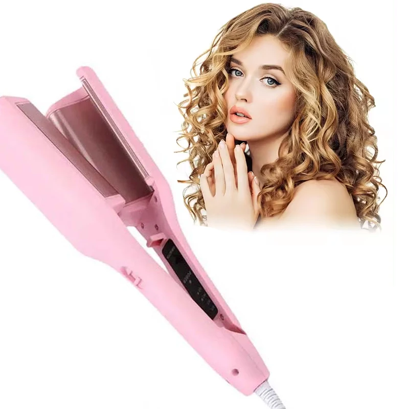 

Щипцы для завивки волос 32 мм, щипцы для завивки волос с глубокими волнами, 4 регулируемые температуры, быстрый нагрев, щипцы для завивки волос, палочка для укладки волос для всех прически