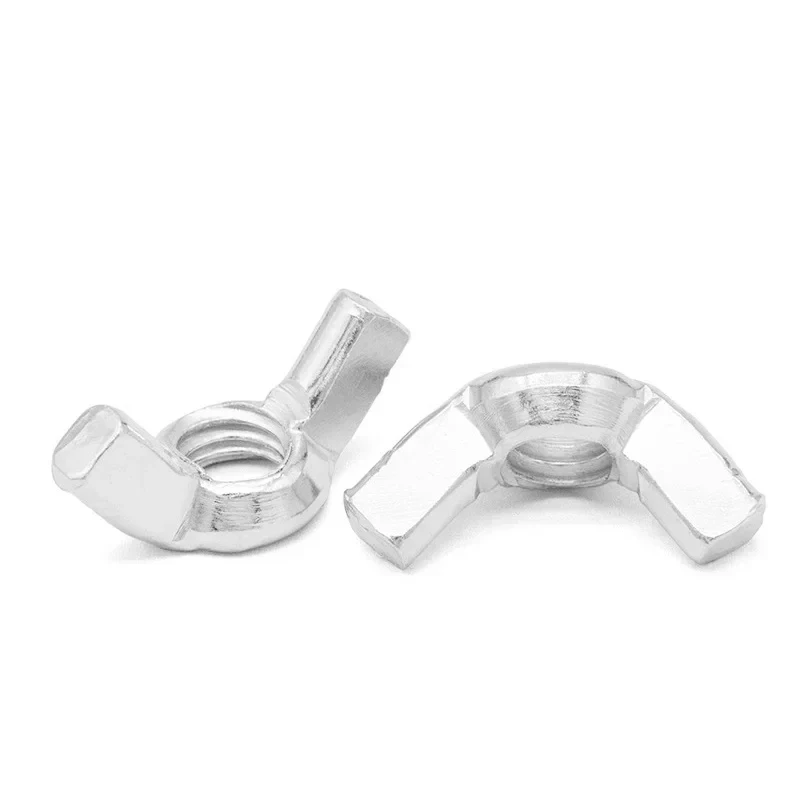 Carbon Steel Wing Nuts Butterfly Nuts 1/2 1/4 3/8 3/16 5/16 Inches Fastening Nut 2 3 5 10pcs