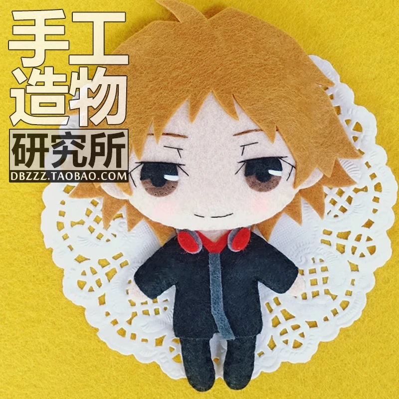 Anime PERSONA5 Amamiya Ren Akechi Goro fai da te fatto a mano ciondolo materiale pacchetto P5A JOKER Cosplay cartone animato peluche portachiavi