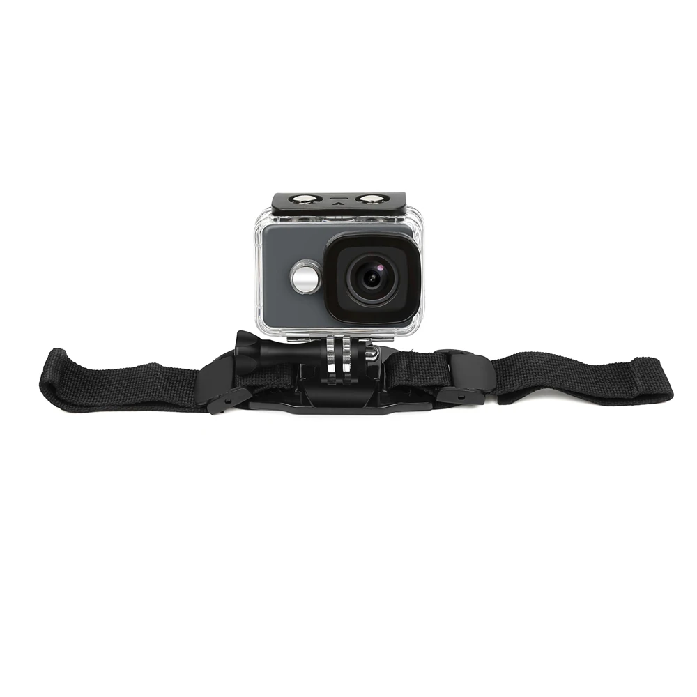 Wholesale Adjustable Helmet Strap for GoPro Hero 10 9 8 7 5 6 Black Yi 4K Sjcam Sj4000 Sj 5000 H9 Go Pro Mount Cycling Accessory