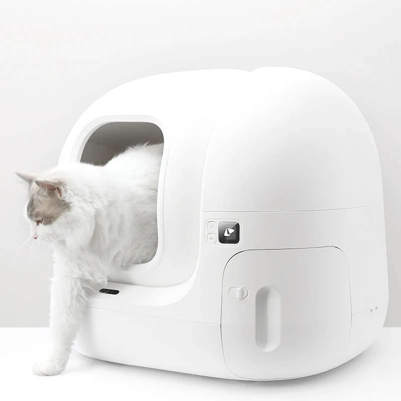 Factory Custom Intelligent Fully Smart Electric Deodorization Wholesale Self-Cleaning Automatic Cat  Boxes