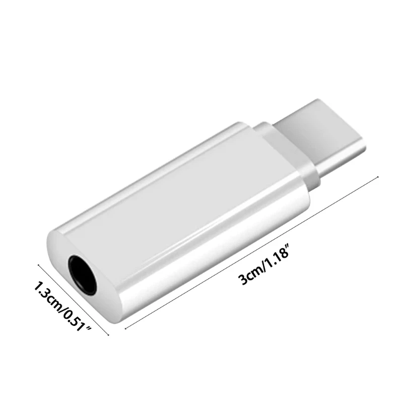 Adapter słuchawek USB na gniazdo słuchawkowe 3,5 mm Cyfrowy adapter typu gniazdem słuchawkowym