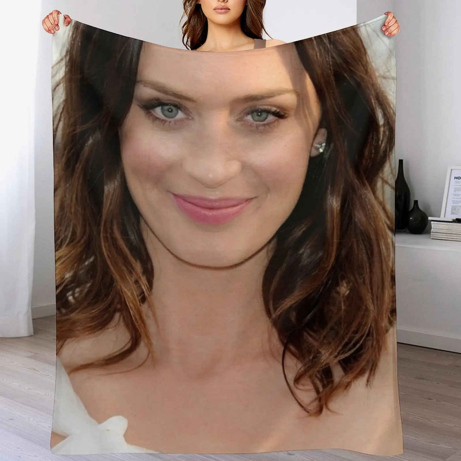 

Emily Blunt Throw Blanket