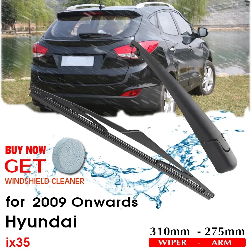 

Car Wiper Blade Rear Back Window Windscreen Windshield Wiper Auto Accessories For Hyundai ix35 Hatchback 310mm 2009 Onwards