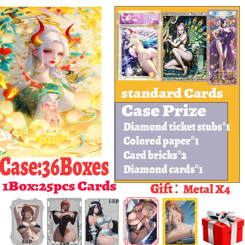 

2025 Newest LinLong Wave 3 One Piece Nami Boa Hancock Waifu Cards Goddess Story Swimsuit Bikini Feast Doujin Toys And Hobby Gift