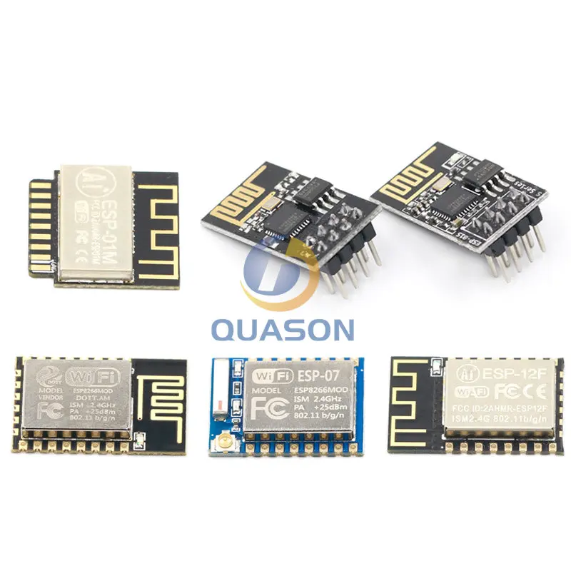 ESP8266 ESP-01 ESP-01S ESP-07 ESP-12 ESP-12E ESP-12F serial WIFI wireless module wireless transceiver