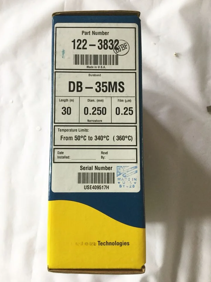 

For Agilent 122-3832 Gas Chromatography Column DB-35ms 30m*0.25mm*0.25um