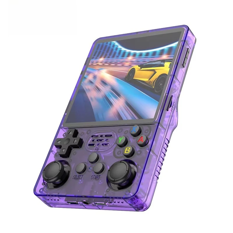 R36 Plus Handheld Game Console 4 Inch Screen 64GB Handheld Game Player  Retro Video Game Console