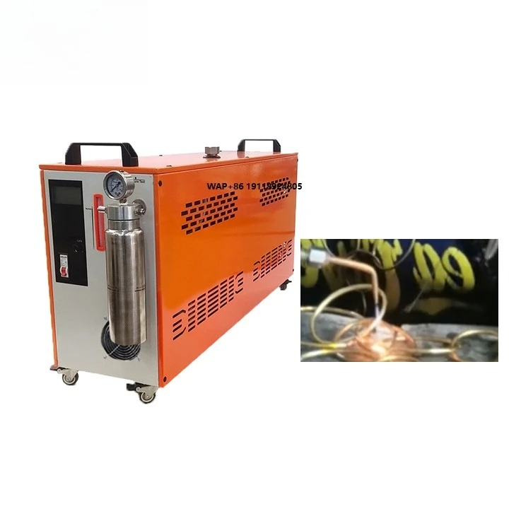 Generator Gas Welding Machine 220V 2400W High Precision 1mm 600L/h Output PLC Core for Brazing Copper