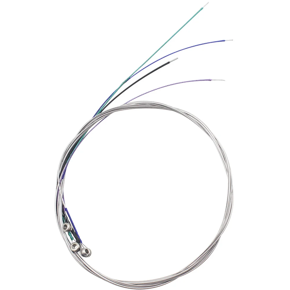 

4Pcs Viola Strings Metal Replacement Professional Standard Tension Strings for Practice Performance Use Viola String