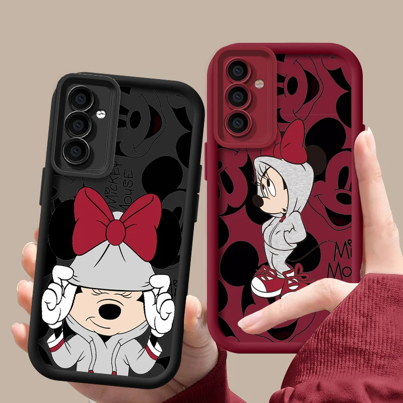 Disney Mickey Minnie Maus für Oppo A98 94 92 78 76 74 72 58 57 54 53 2020 finden x5 3 pro 5g 4g Soft