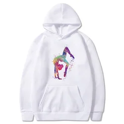 Women's hooded sweatshirt 2024 autumn and winter hot selling sweatshirt, fashionable casual sports loose sweatshirt