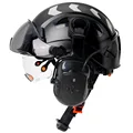 CR08 A with earmuffs