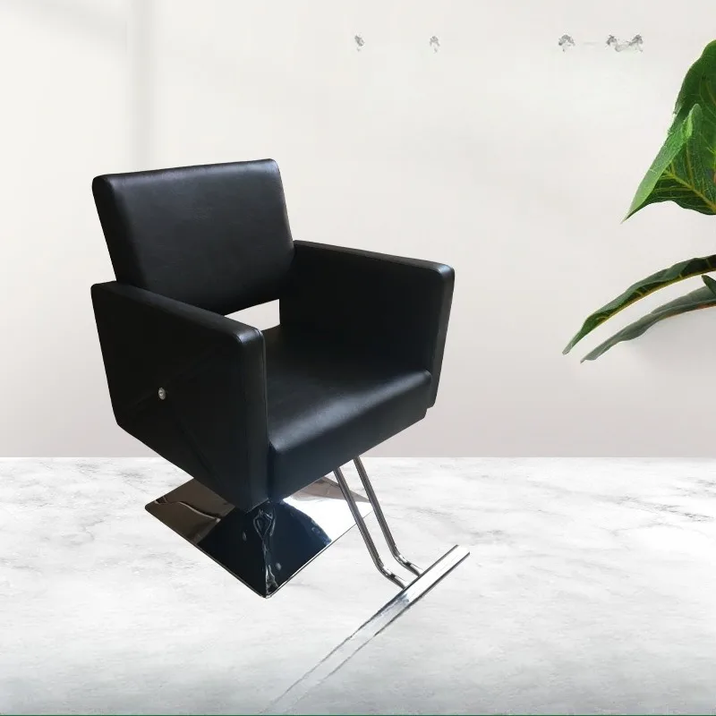 Spot Barber Chair Hair Salon Chair Men's Shave Facial Repair  Lifting Hairdressing Heavy Barber Light Luxury