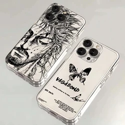 Vagabond Anime New Phone Case For Motorola Moto G9 G22 G32 G53 G30 G71 G72 G73 Edge 40 Pro Soft Transparent TPU Back Cover