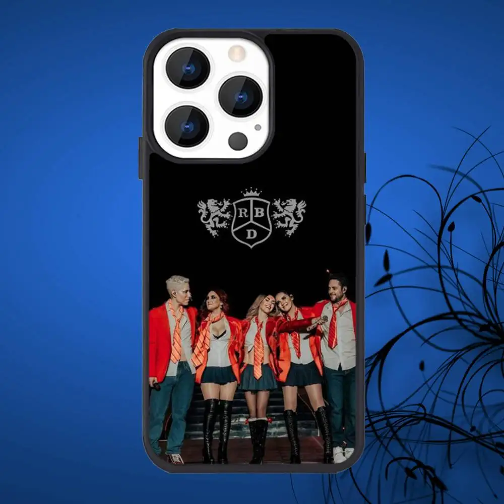 R-Rbd Rebelde Phone Case For iPhone 16,15,14,13,12,11,Plus,Pro,Max Mini Magsafe Magnetic Wireless Charging