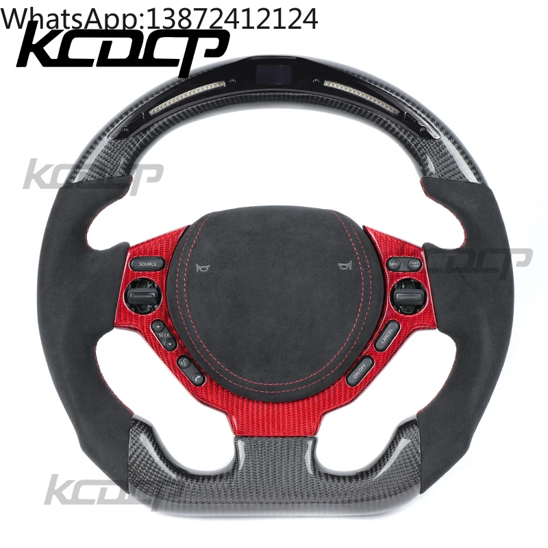 

Customize Forged Carbon Fiber Alcantara Steering Wheel for Nissan R35 GTR 370Z Z34 350Z Patrol Armada Y62 Steering Wheel