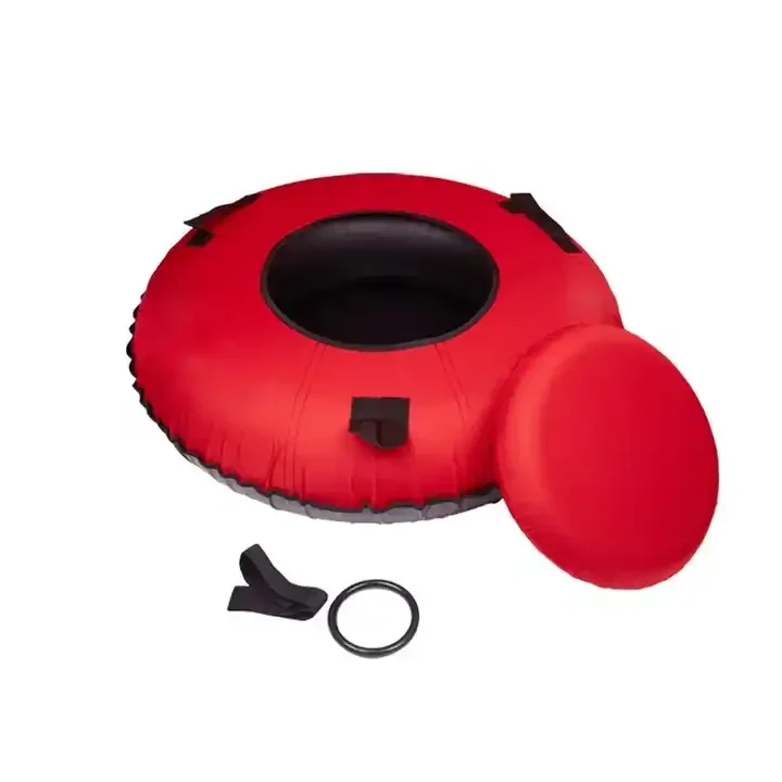 Inflatable Snow Tube,Inflatable Snow Skiing Sledge,towable Water Skiing Circle